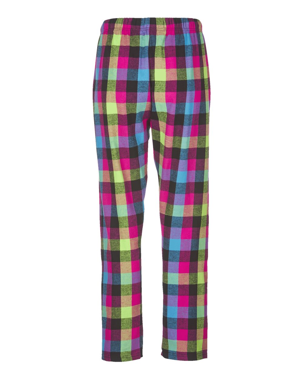 Women's Haley Flannel Pants - Back - B14603981 - Neon Buffalo