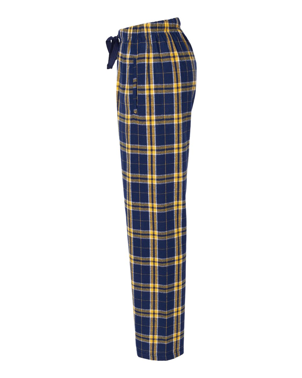 Women's Haley Flannel Pants - DirectSide - B14603181 - Navy/ Gold
