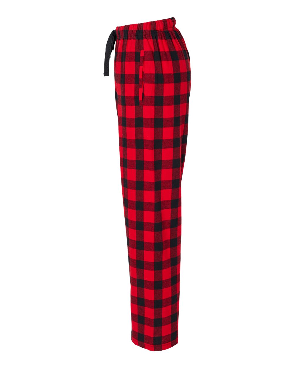 Women's Haley Flannel Pants - DirectSide - B14603231 - Red/ Black Buffalo