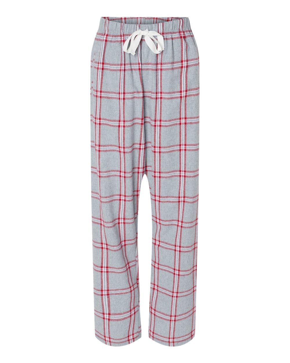 Women's Haley Flannel Pants - Front - B14603091 - Oxford Red Tomboy Plaid