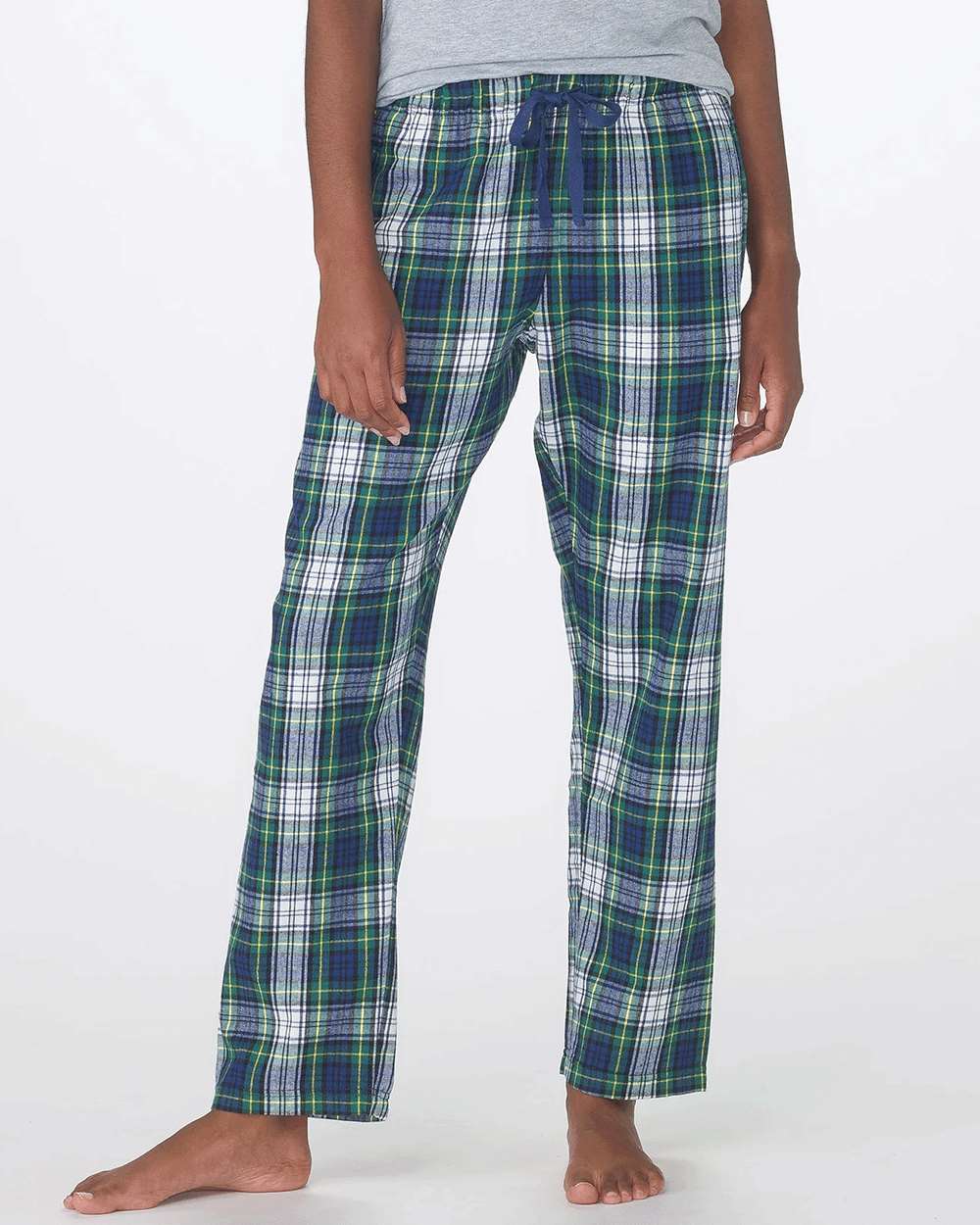 Women's Haley Flannel Pants - Front - B14603381 - Gordon Plaid
