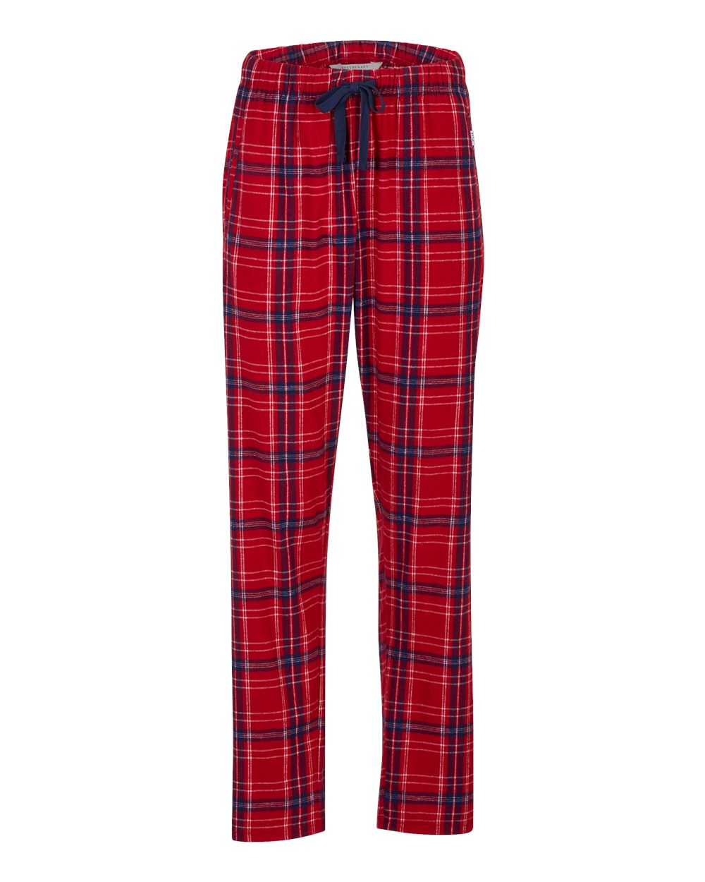 Women's Haley Flannel Pants - Front - B14603411 - Brick Red Kingston