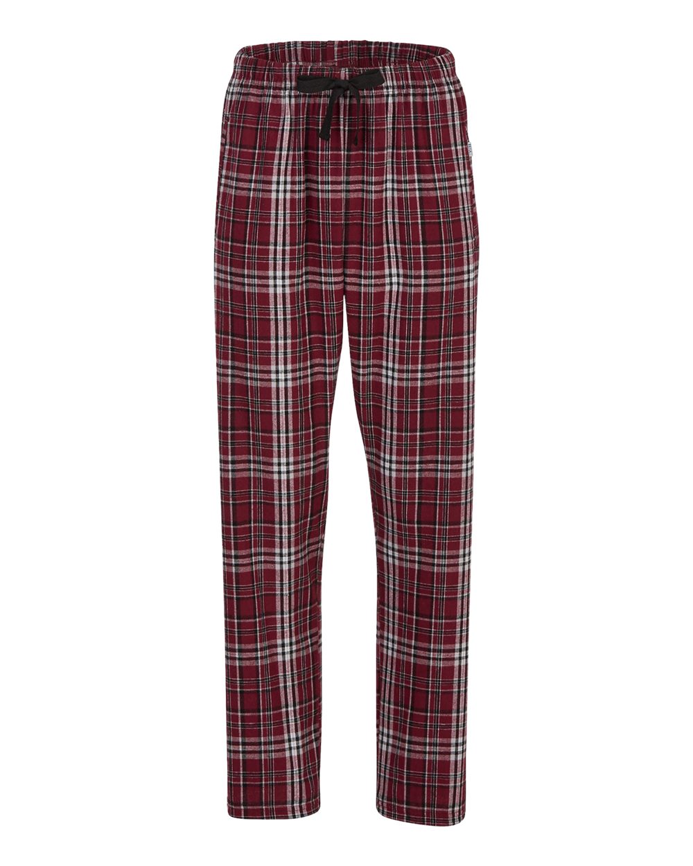 Women's Haley Flannel Pants - Front - B14603441 - Maroon Plaid