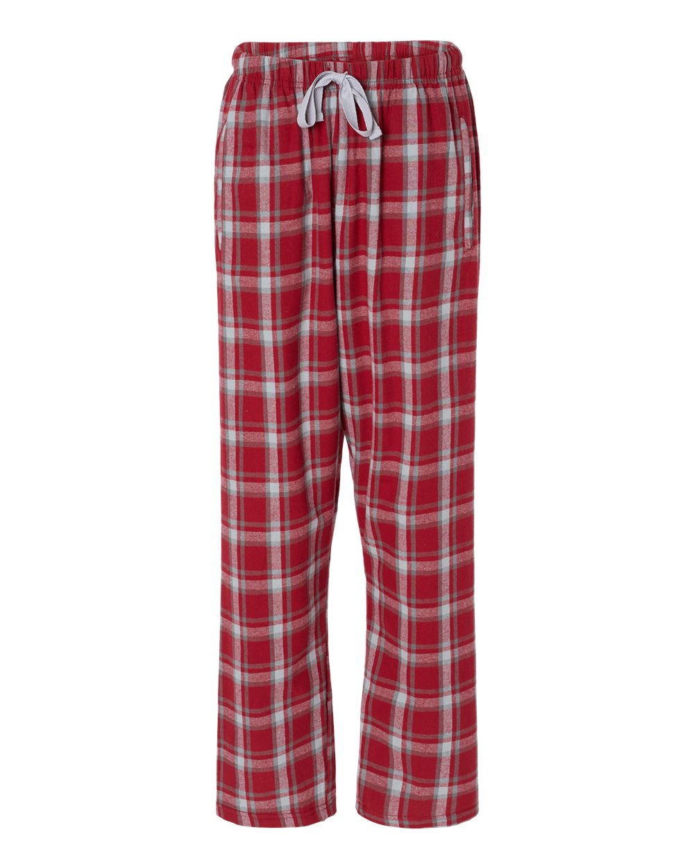 Women's Haley Flannel Pants - Front - B14603531 - Heritage Garnet Plaid