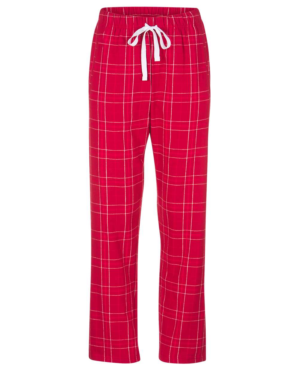 Women's Haley Flannel Pants - Front - B14603701 - Crimson Field Day Plaid