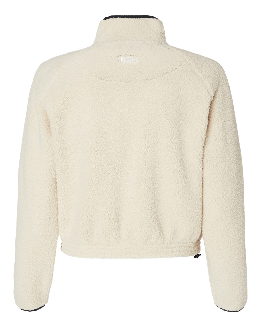 Women's Everest Half-Zip Pullover - Back - B14903241 - Natural/ Black