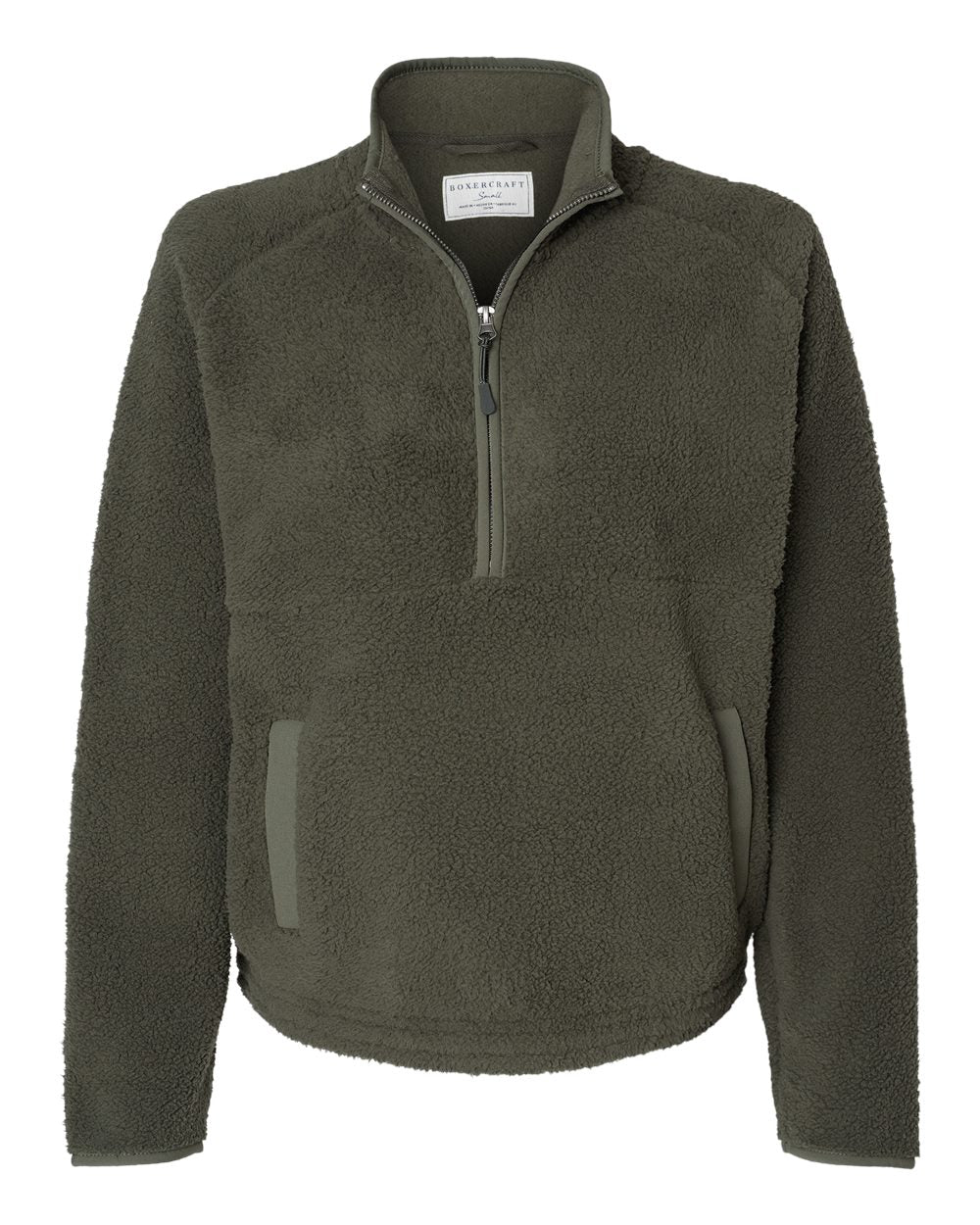 Women's Everest Half-Zip Pullover - Front - B14903541 - Olive