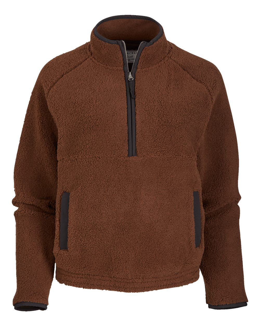 Women's Everest Half-Zip Pullover - Front - B14903601 - Espresso