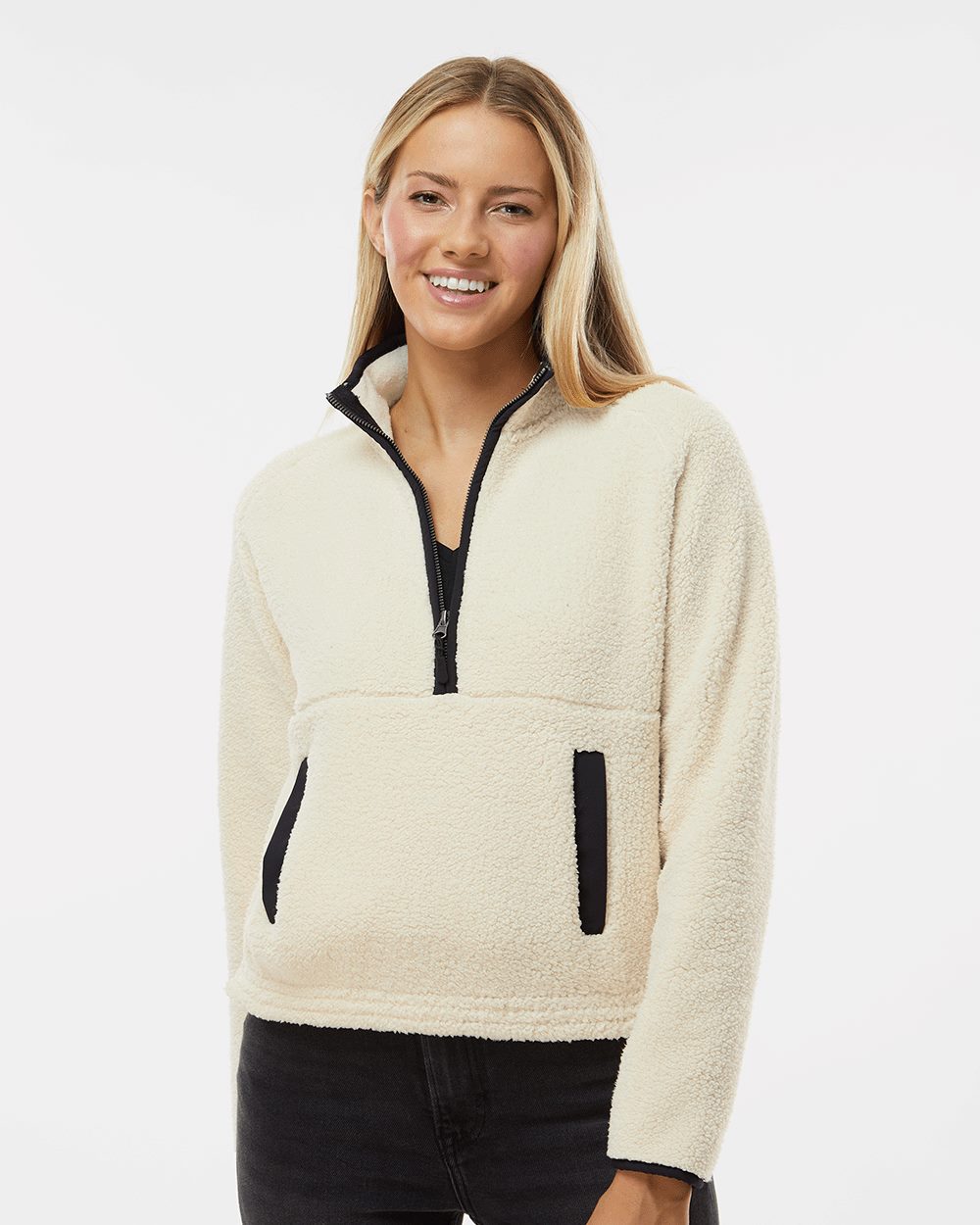 Women's Everest Half-Zip Pullover - styleImage