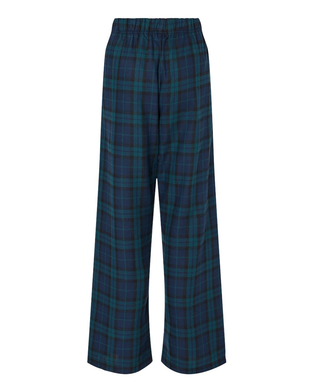 Youth Flannel Pants - Back - B20603393 - Scottish Tartan Plaid
