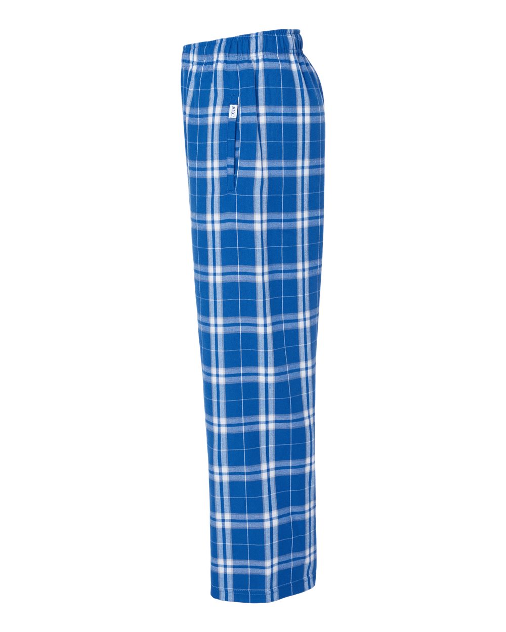 Youth Flannel Pants - DirectSide - B20603213 - Royal/ Silver Plaid
