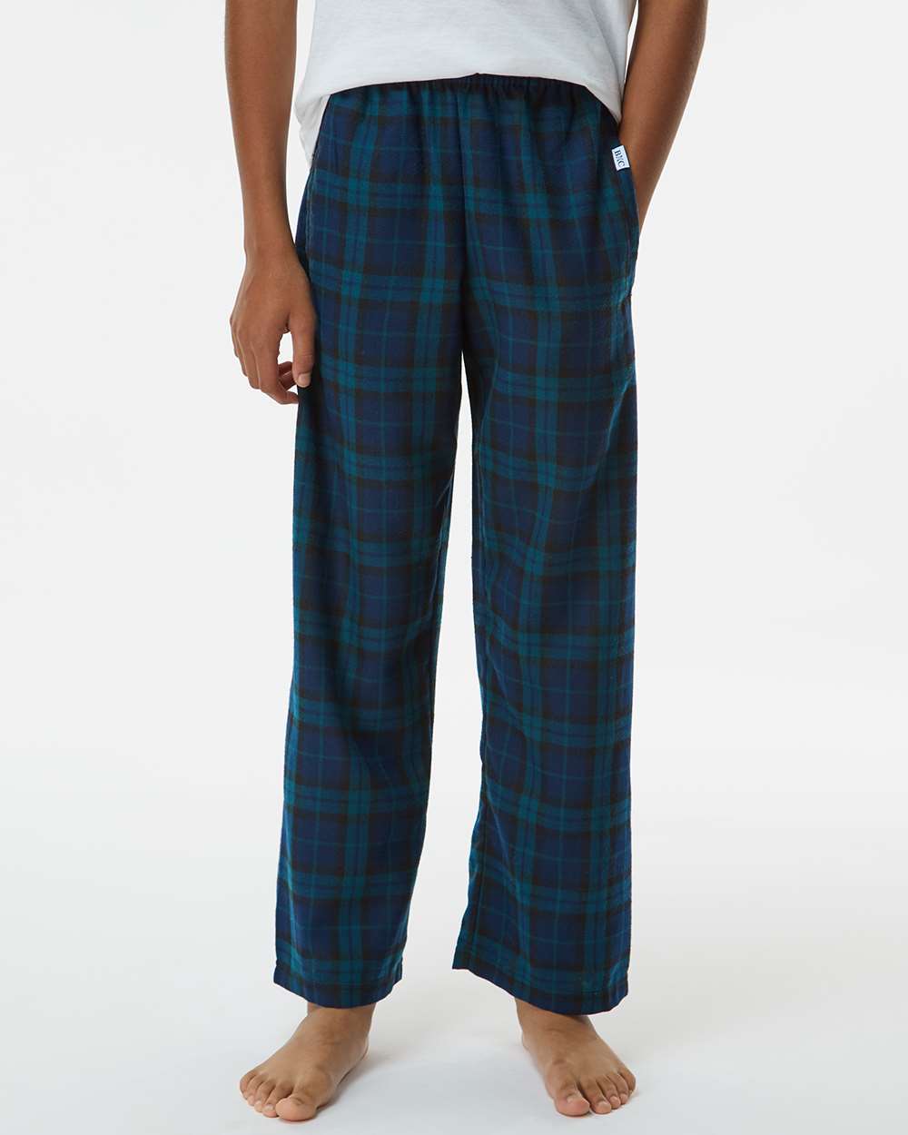 Youth Flannel Pants - OnModelFront - B20603393 - Scottish Tartan Plaid