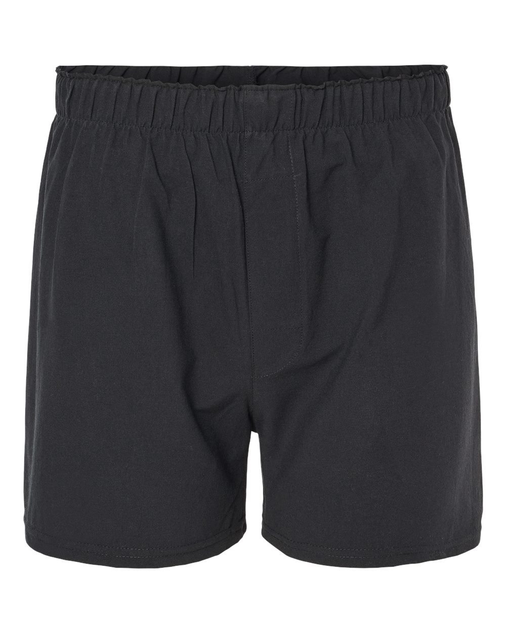 Men's Cotton Boxer - Front - B79803503 - Black