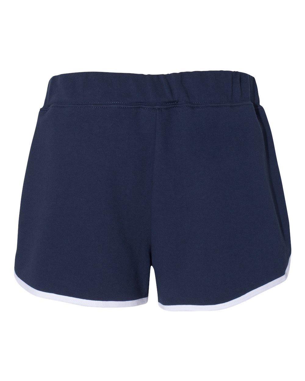 Women’s Relay Shorts - Back - B50703657 - Navy/ White