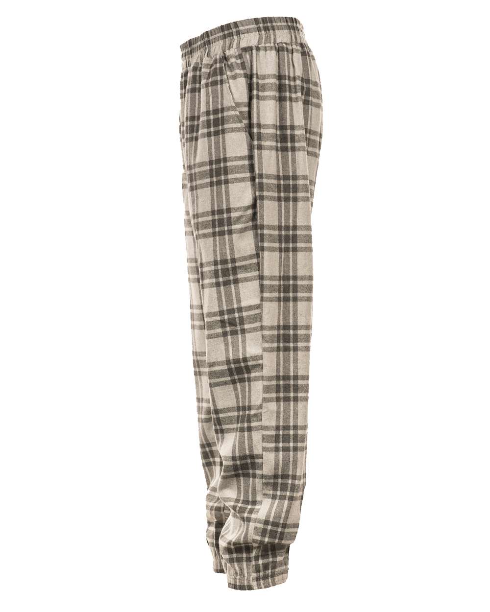 Unisex Flannel Joggers - DirectSide - B16886352 - Grey/ Steel 
