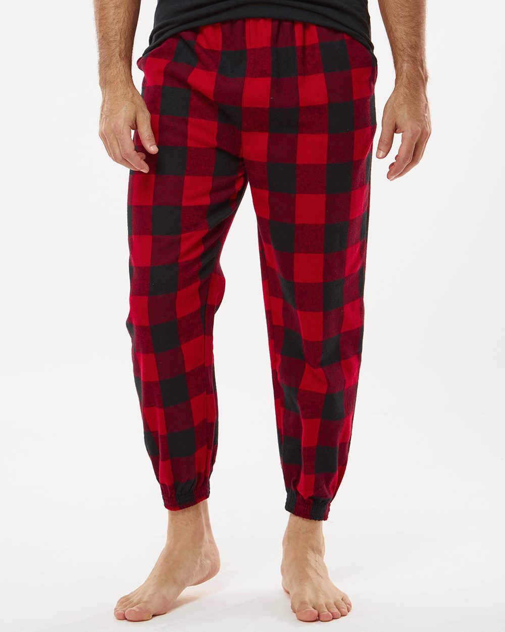 Unisex Flannel Joggers - styleImage