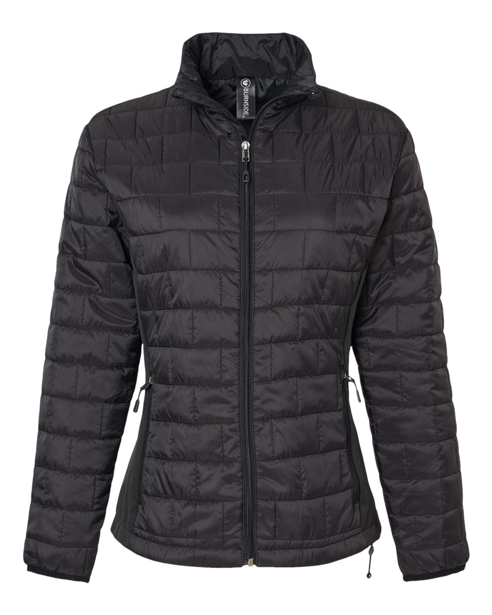 Women's Element Puffer Jacket - Front - B18986503 - Black