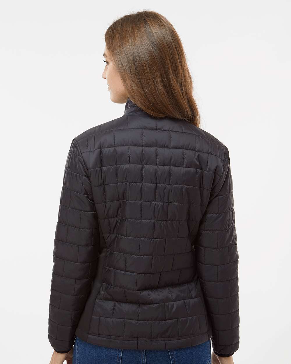 Women's Element Puffer Jacket - OnModelBack - B18986503 - Black