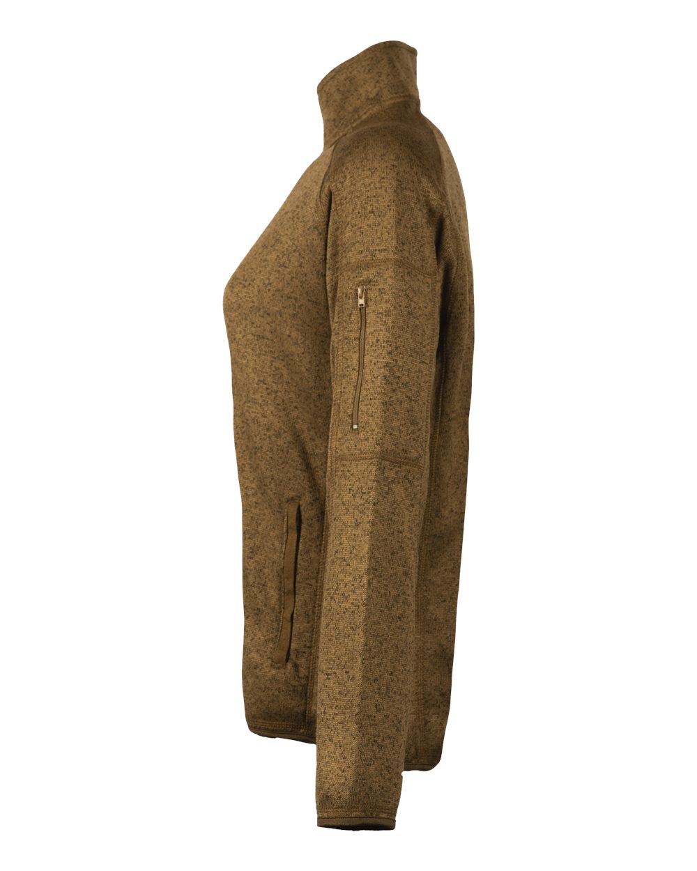 Women's Sweater Knit Jacket - DirectSide - B18886553 - Coyote