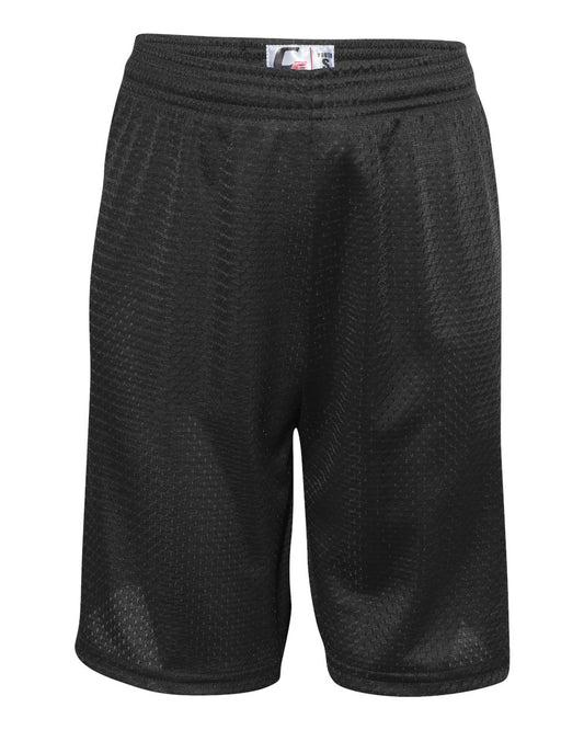 Youth Mesh Shorts - Front - B85985502 - Black