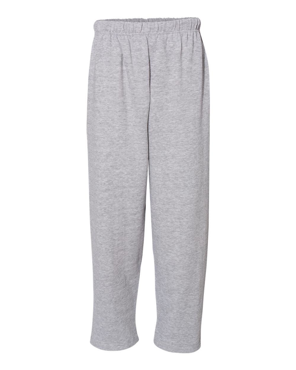 Men's Open-Bottom Sweatpants - Front - B76185582 - Oxford