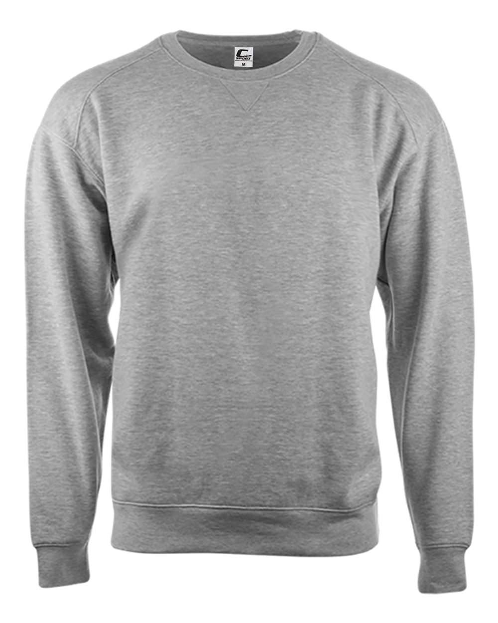 Men's Crewneck Sweatshirt - Front - B24485582 - Oxford