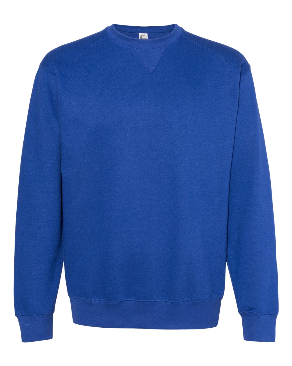 Men's Crewneck Sweatshirt - Front - B24485752 - Royal