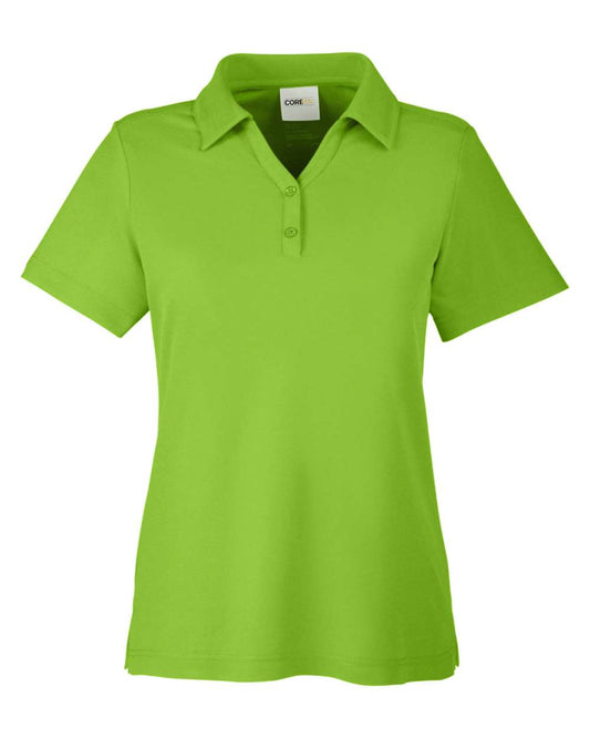 Women's Fusion ChromaSoft™ Pique Polo - Front - B280A7172 - Acid Green