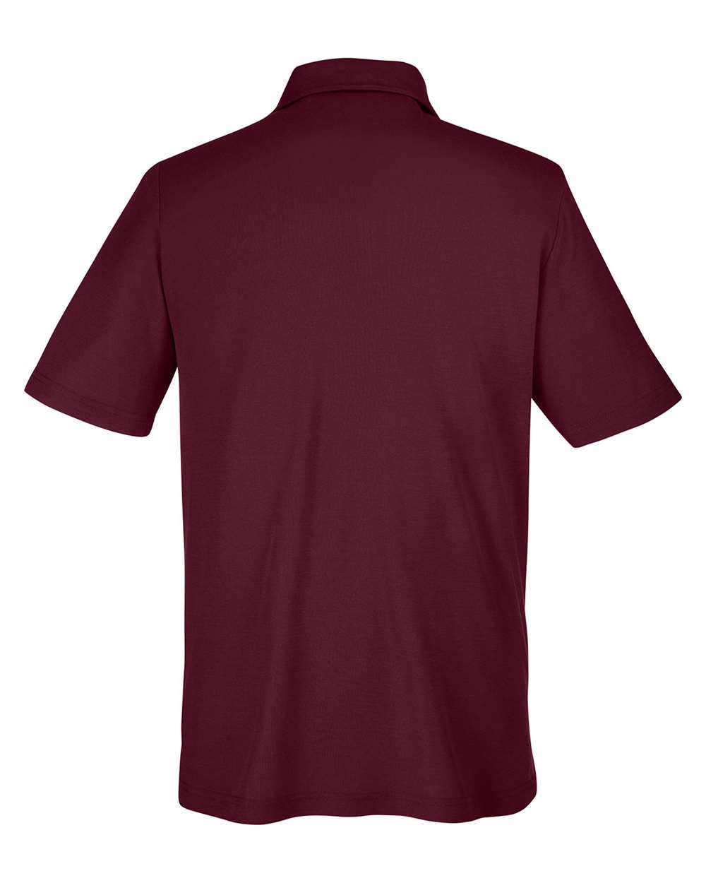 Men's Fusion ChromaSoft™ Pique Polo - Back - B275A7533 - Burgundy