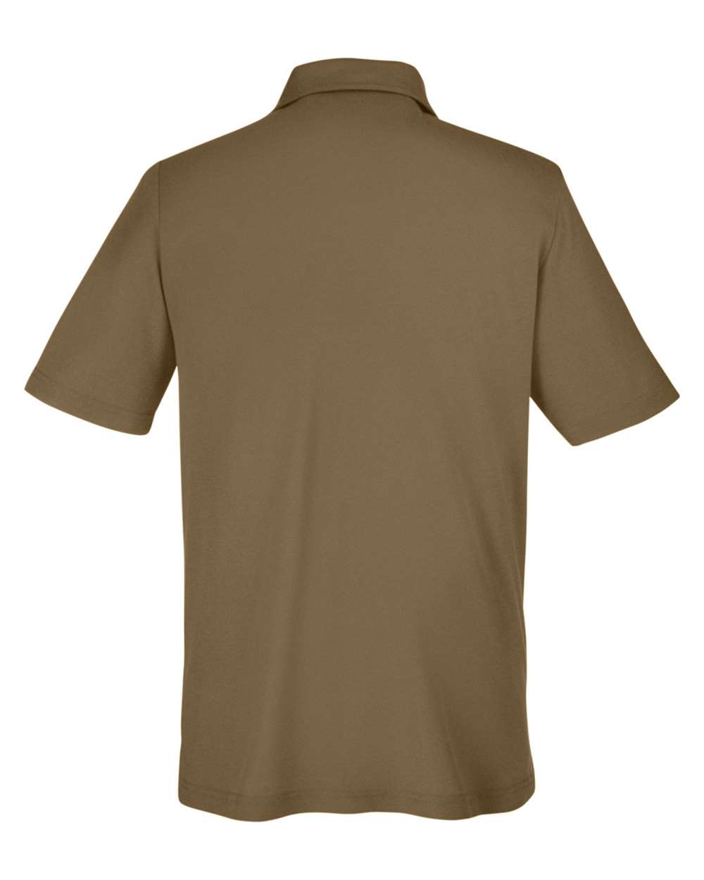 Men's Fusion ChromaSoft™ Pique Polo - Back - B275A7553 - Coyote Brown