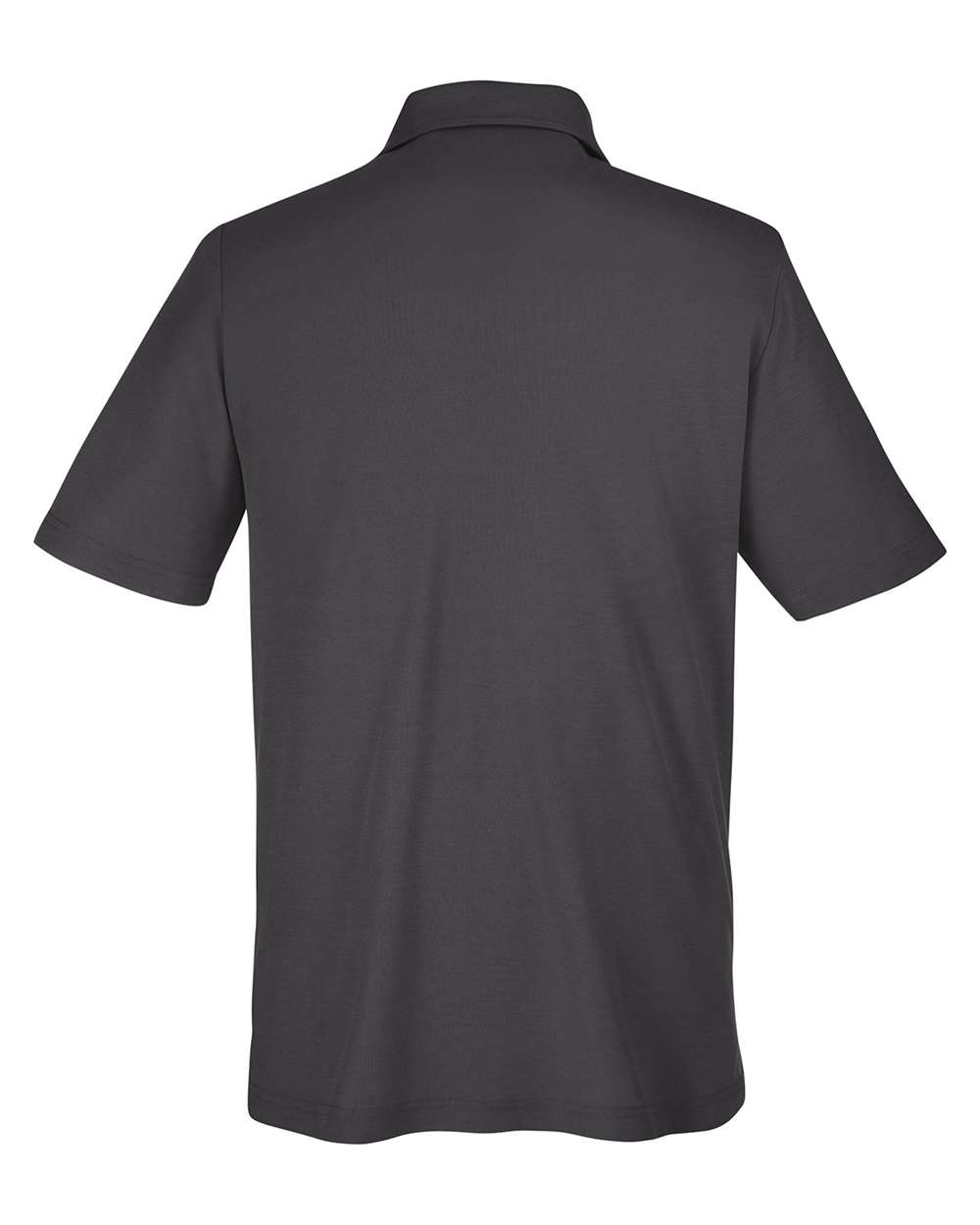 Men's Fusion ChromaSoft™ Pique Polo - Back - B275A7583 - Carbon