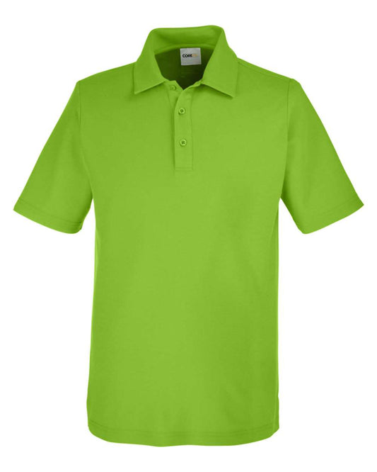Men's Fusion ChromaSoft™ Pique Polo - Front - B275A7173 - Acid Green