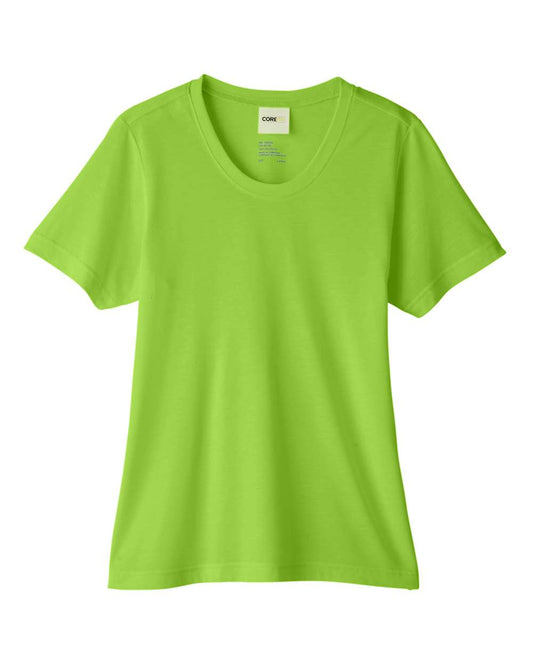 Women's Fusion ChromaSoft™ Performance T-Shirt - Front - B273A7172 - Acid Green
