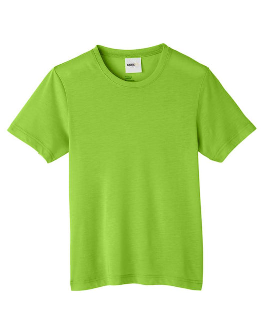 Youth Fusion ChromaSoft™ Performance T-Shirt - Front - B274A7172 - Acid Green