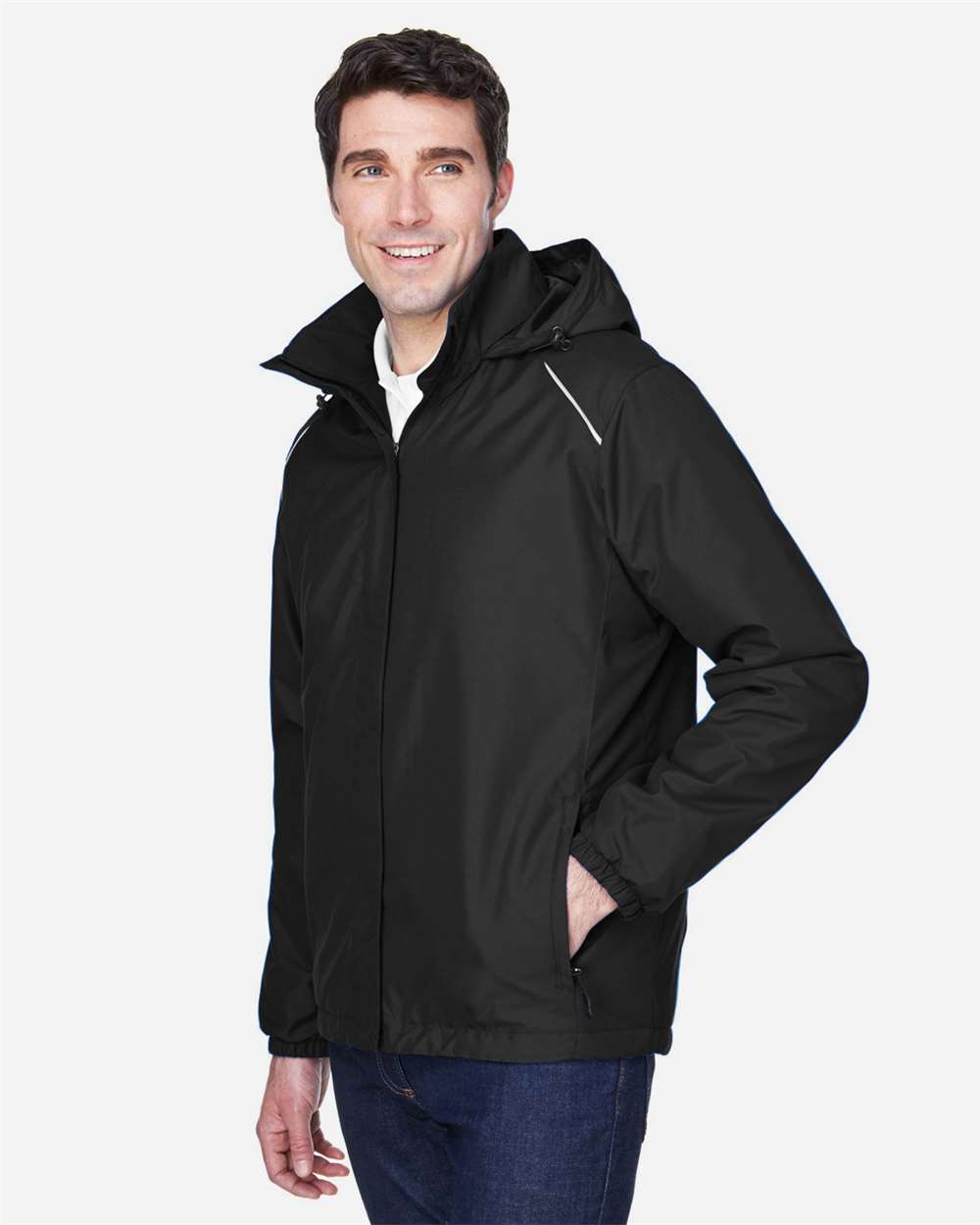 Men's Brisk Insulated Jacket - OnModelSide - B281A7503 - Black