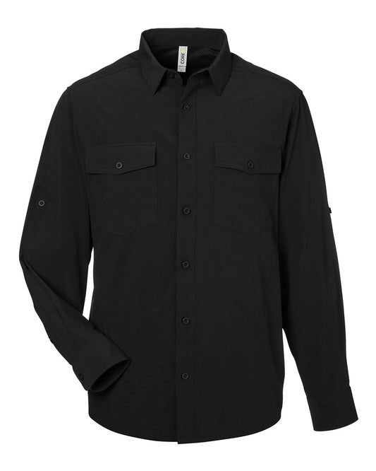 Men's Ultra UVP® Marina Shirt - Front - B291A7503 - Black