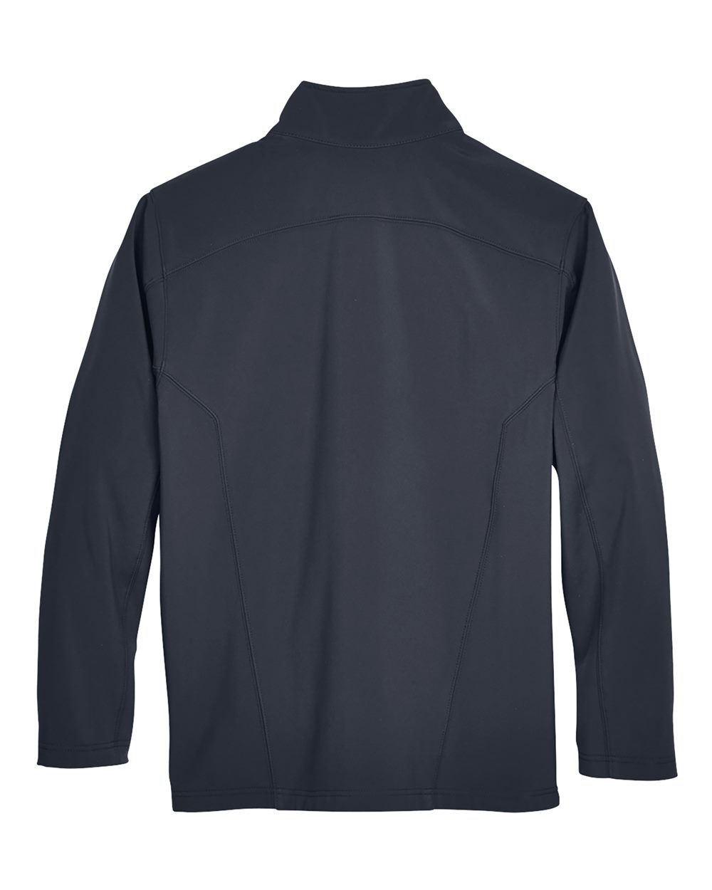Men's Cruise Two-Layer Fleece Bonded Soft Shell Jacket - Back - B228A7582 - Carbon