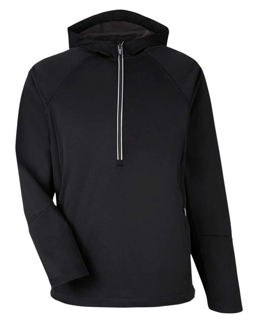 Unisex Techno Lite Pullover Anorak - Front - B307A7502 - Black