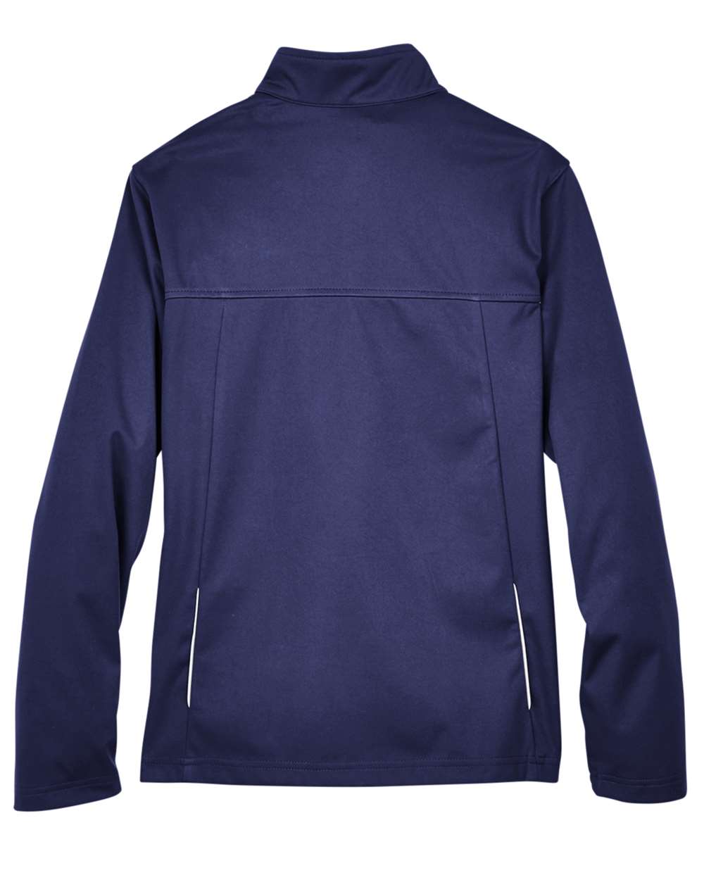 Women's Techno Lite Three-Layer Knit Tech-Shell - Back - B304A7652 - Classic Navy