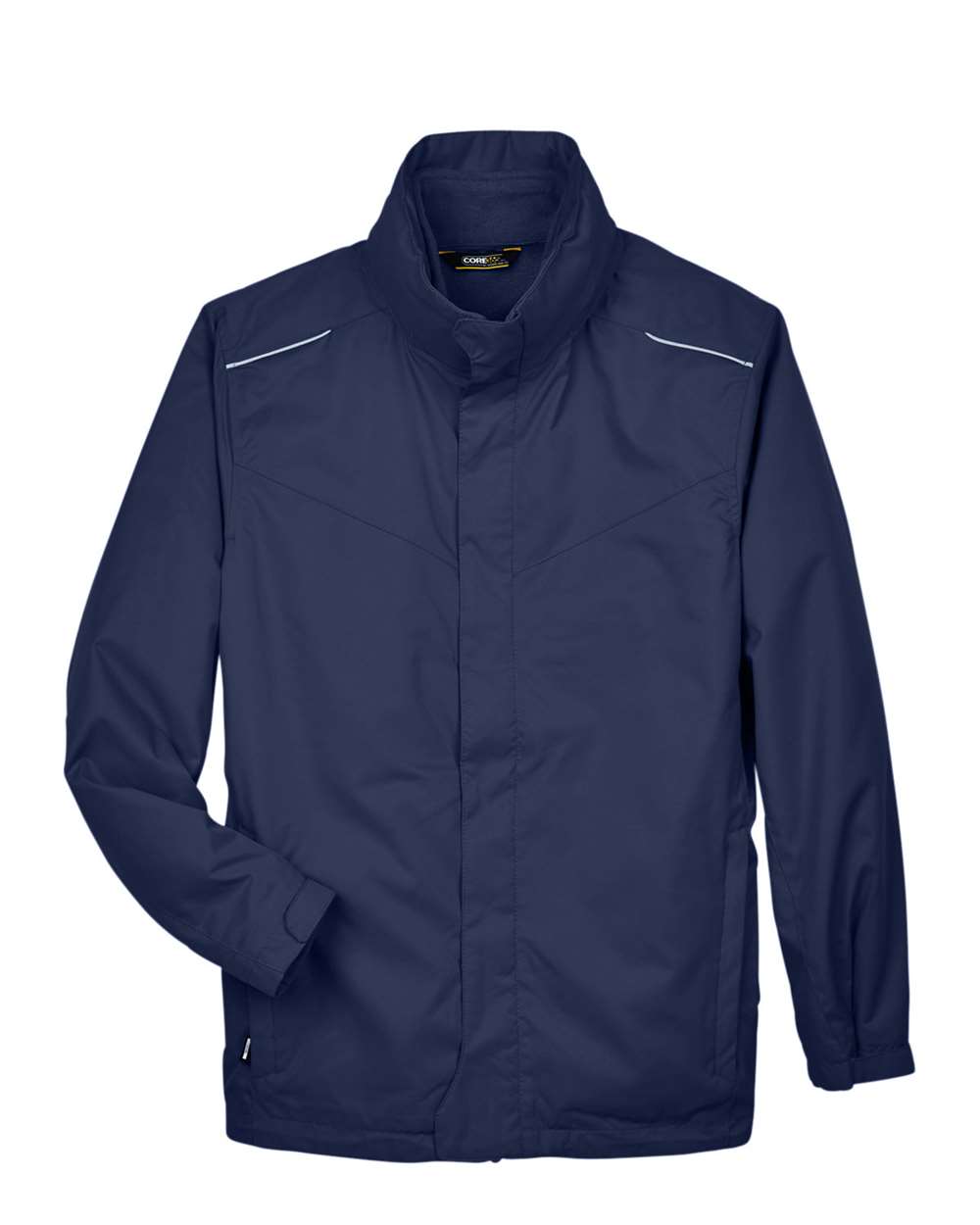 Men's Tall Region 3-in-1 Jacket with Fleece Liner - Front - B245A7655 - Classic Navy