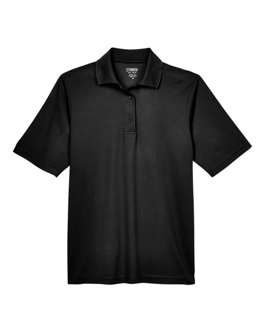 Men's Tall Origin Performance Piqué Polo - Front - B224A7505 - Black