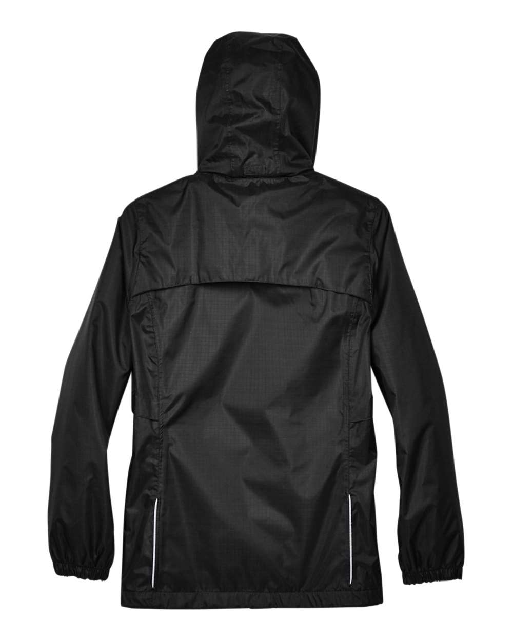 Women's Climate Seam-Sealed Lightweight Variegated Ripstop Jacket - Back - B211A7502 - Black