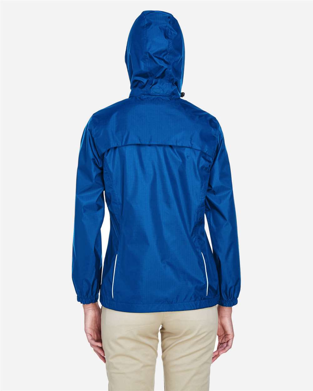 Women's Climate Seam-Sealed Lightweight Variegated Ripstop Jacket - OnModelBack - B211A7752 - True Royal