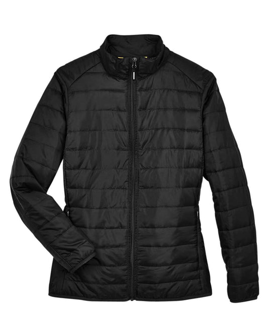Women's Prevail Packable Puffer Jacket - Front - B296A7502 - Black
