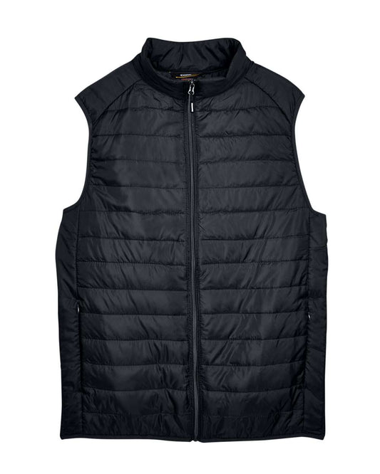 Men's Prevail Packable Puffer Vest - Front - B299A7503 - Black