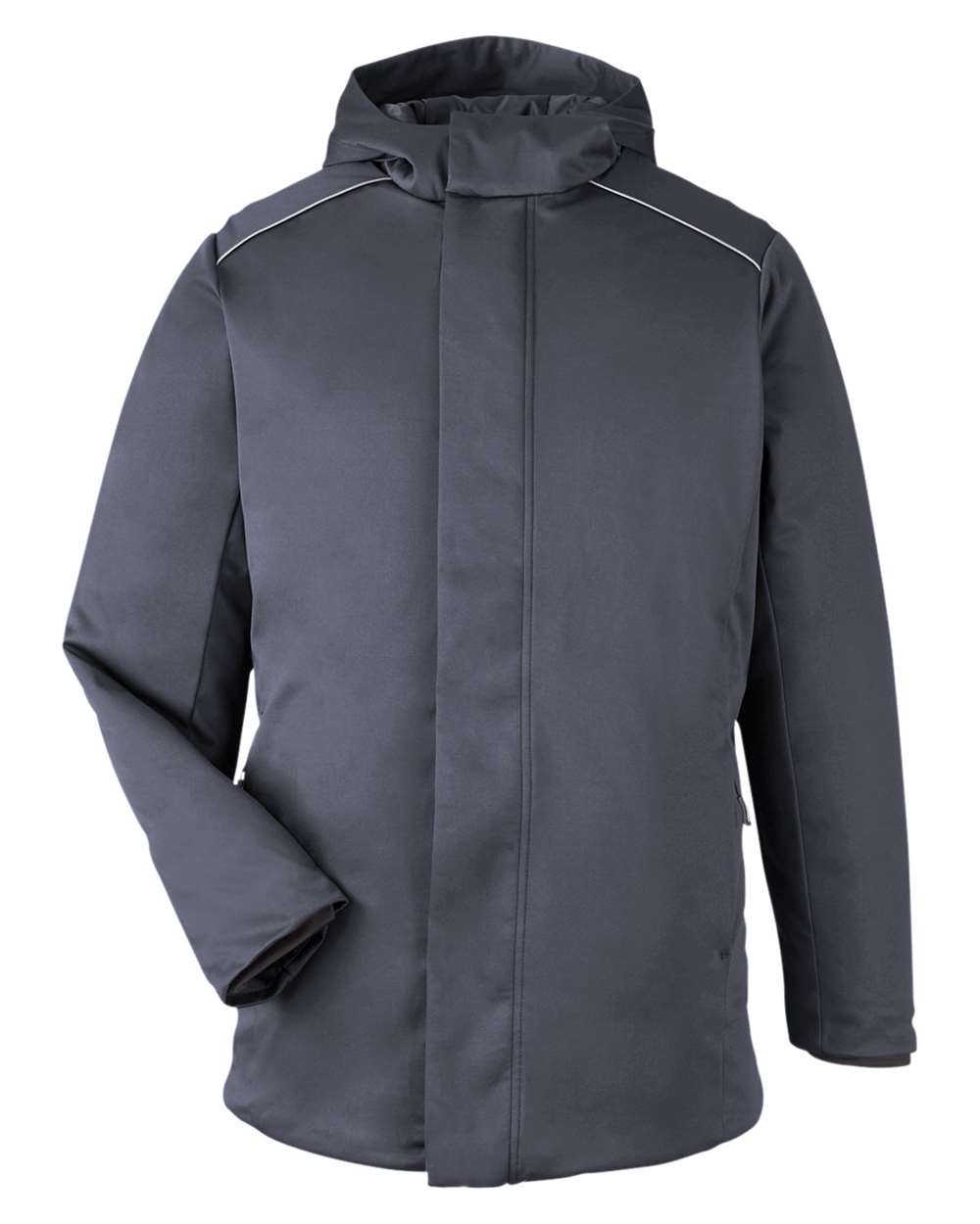 Unisex Techno Lite Flat-Fill Insulated Jacket - Front - B310A7582 - Carbon