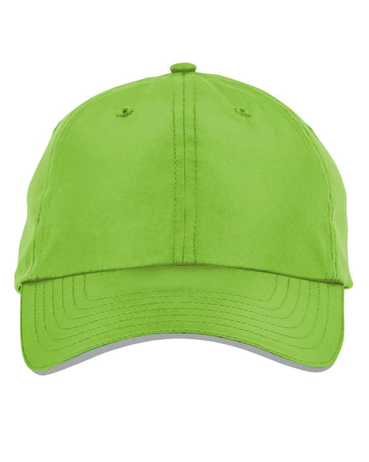 Pitch Performance Cap - Front - B252A7170 - Acid Green