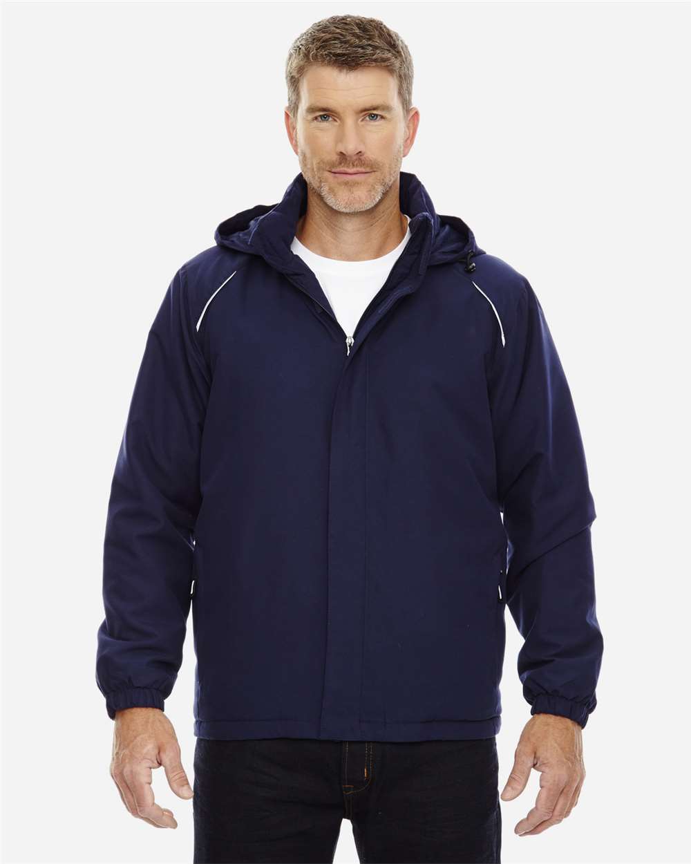 Men's Tall Brisk Insulated Jacket - OnModelFront - B232A7655 - Classic Navy