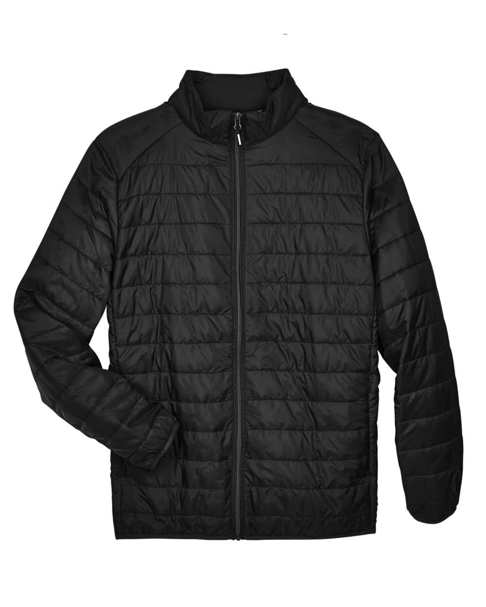 Men's Tall Prevail Packable Puffer - Front - B295A7505 - Black
