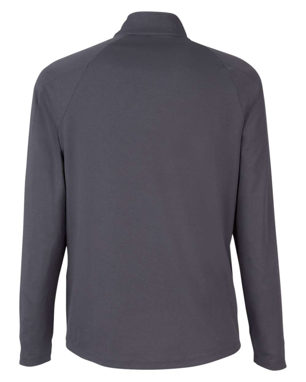 Men's Origin Performance Pique Quarter-Zip Pullover - Back - B288A7583 - Carbon/ Black